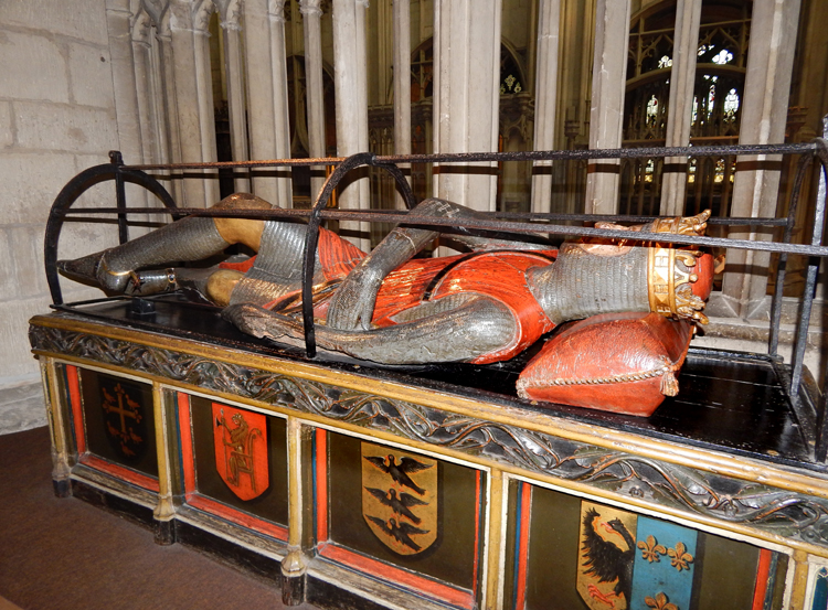 effigy of Robert Curthose, Duke of Normandy, Gloucester Cathedral