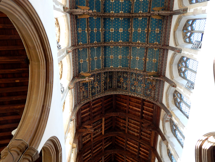 Church of St Edmund, Southwold - ceiling