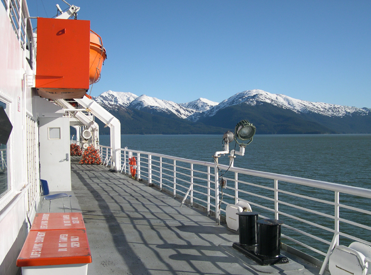 Alaska - The Inside Passage from shipboard