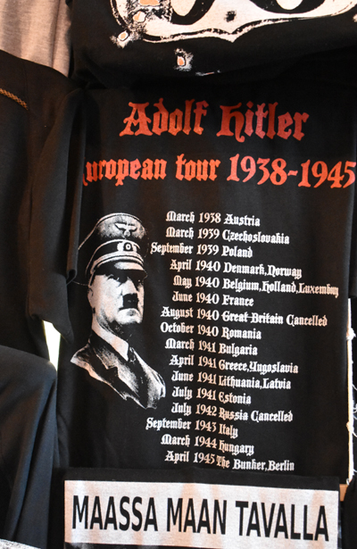 Tallinn - T-Shirt: Hitler's European Tour