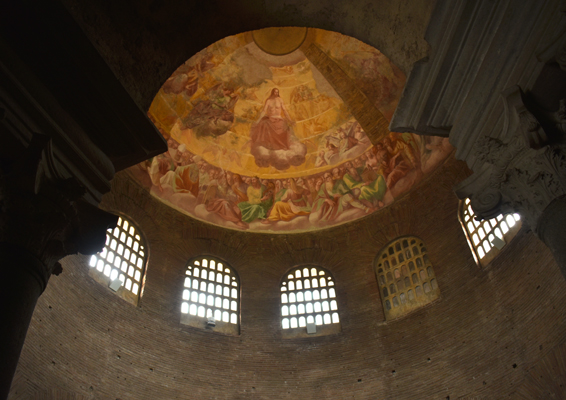 Roma - Mausoleo di Santa Costanza (dome mosaic)