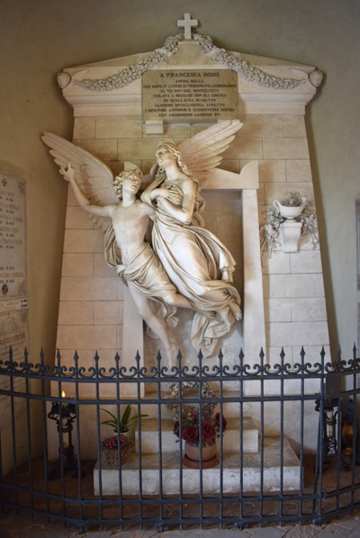 Faenza - Cimitero - Monumento Francesca Famiglia Rossi