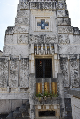 Santa Margherita Ligure - Cimitero - Tomba Famiglia Roisecco (facade)
