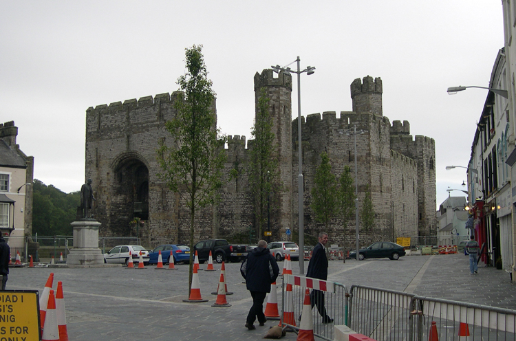 Caernarfon Castle and Town, Wales