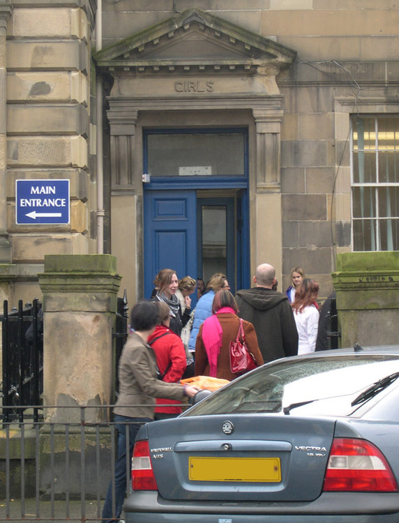Girls Entrance, School, Edinburgh