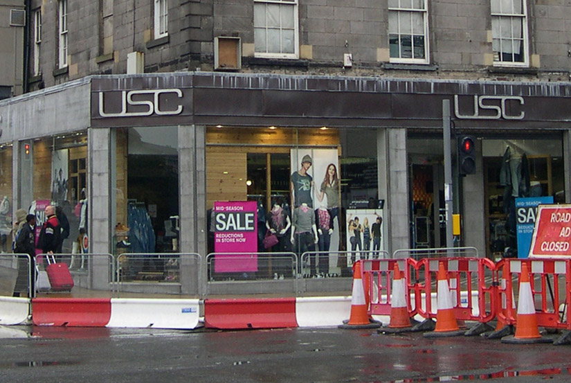 USC Store in Edinburgh