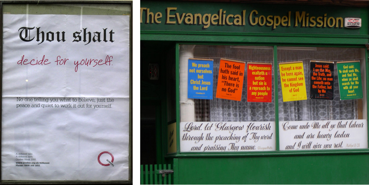 Church Posters, Glasgow