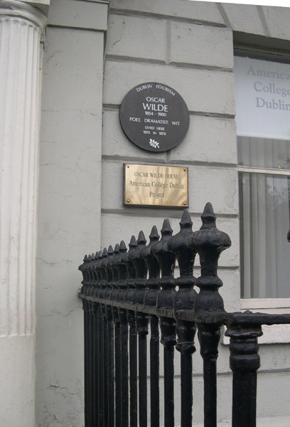 Oscar Wilde childhood home, Dublin