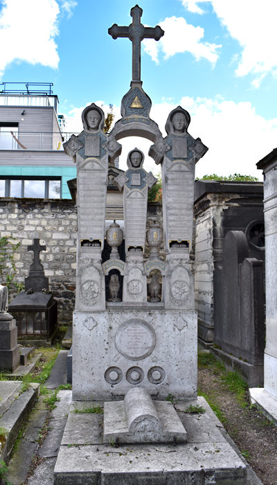 Laurecisque monument, Cimetiere de Montmartre