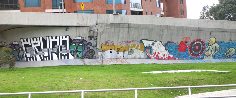 Bogota - graffiti/street art (view #3)