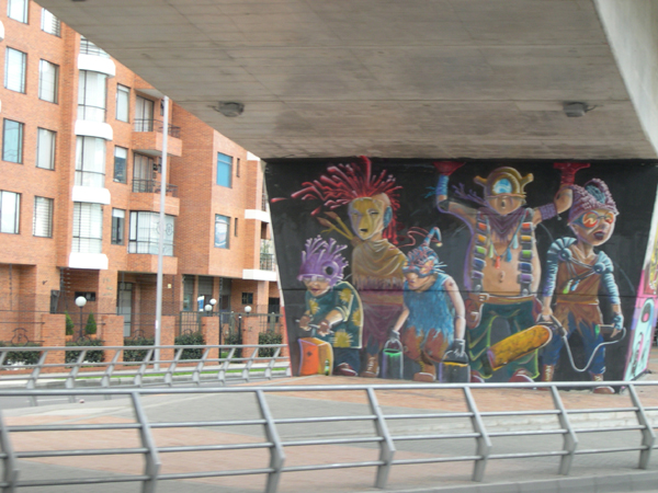 Bogota - graffiti/street art (view #4)