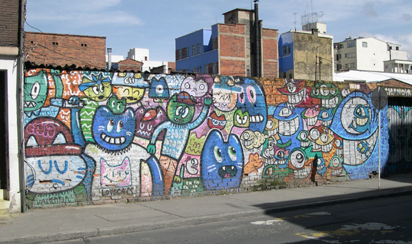 Bogota - graffiti/street art (view #6)