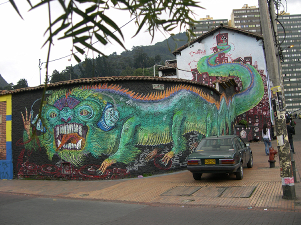 Bogota - graffiti/street art (view #8)