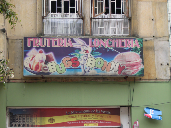 Bogota - Bugs Bonny store