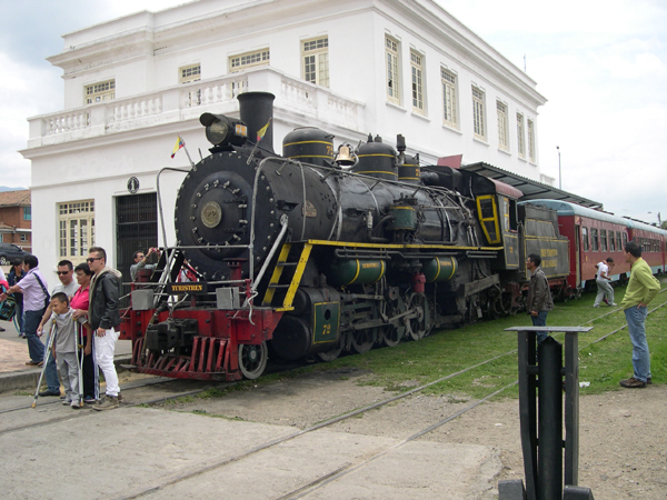 Bogota - Tren Turistico steam engine