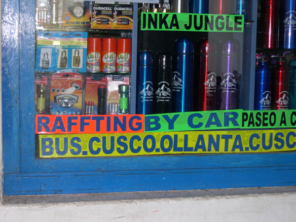 Cusco - Raffting by Car