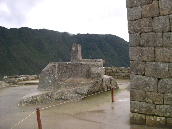 Machu Picchu - Intihuatana Stone