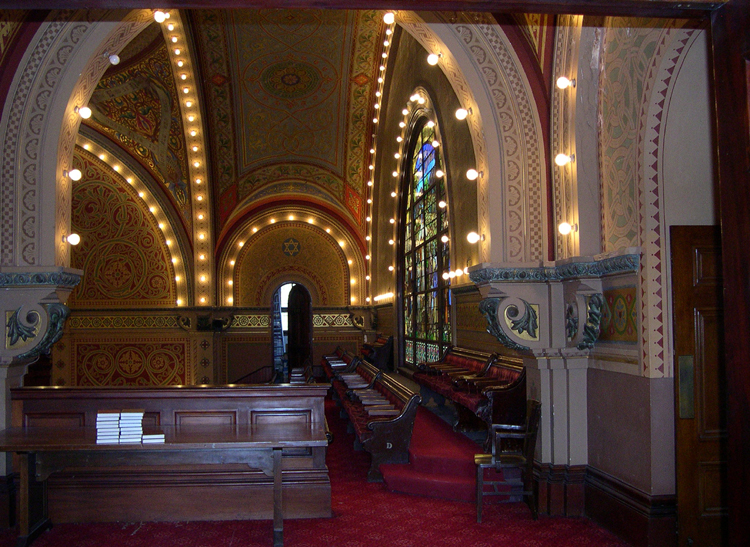 Congregation Sherith Israel, San Francisco - interior
