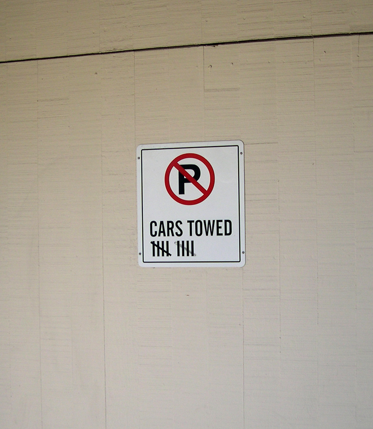 San Francisco -- clever parking sign