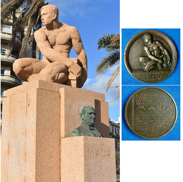 Monumento a Vizconde de Maua - Jose Belloni, sculptor, 1943