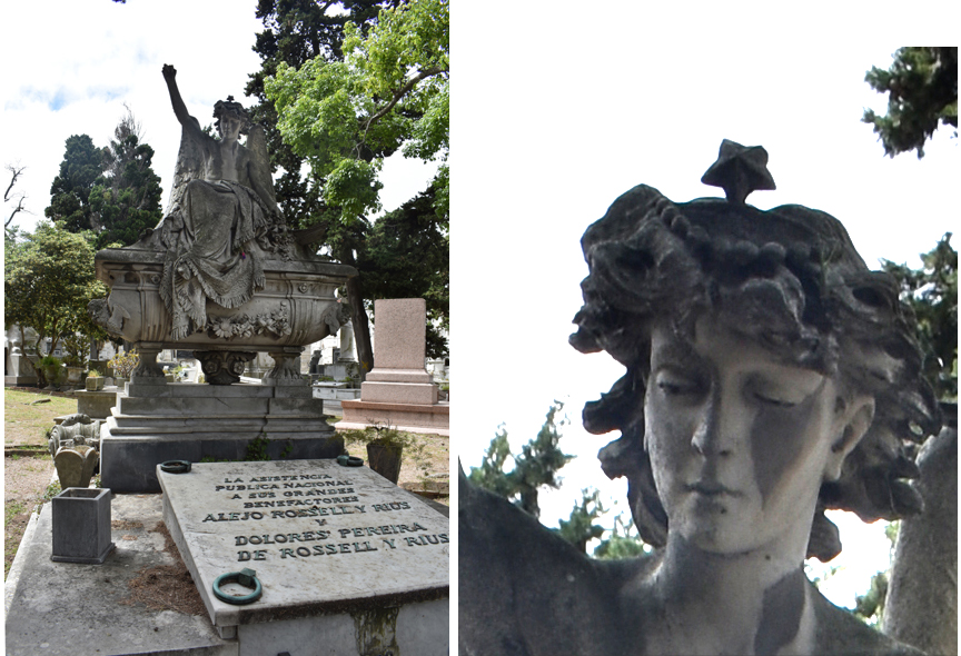 Tumba Familia Rossell y Rius, Cementerio Central, Montevideo