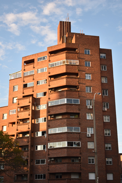 brick architecture, Montevideo