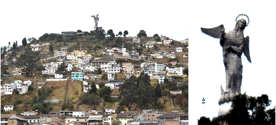Virgen de Quito, El Panecillo hill, Quito, Ecuador