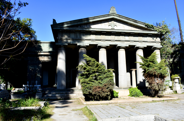 Santiago - Cementerio General - Capilla Verde mausoleum