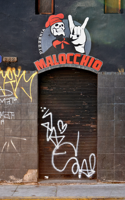 Santiago - urban street art - Malocchio