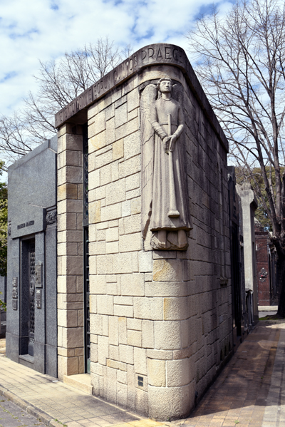 Buenos Aires - Chacarita - Carcova - Hernandez mausoleum