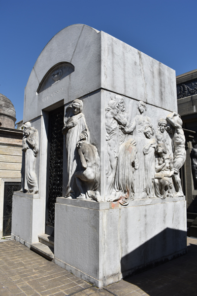 Buenos Aires - Recoleta - Bistolfi - Massone mausoleum