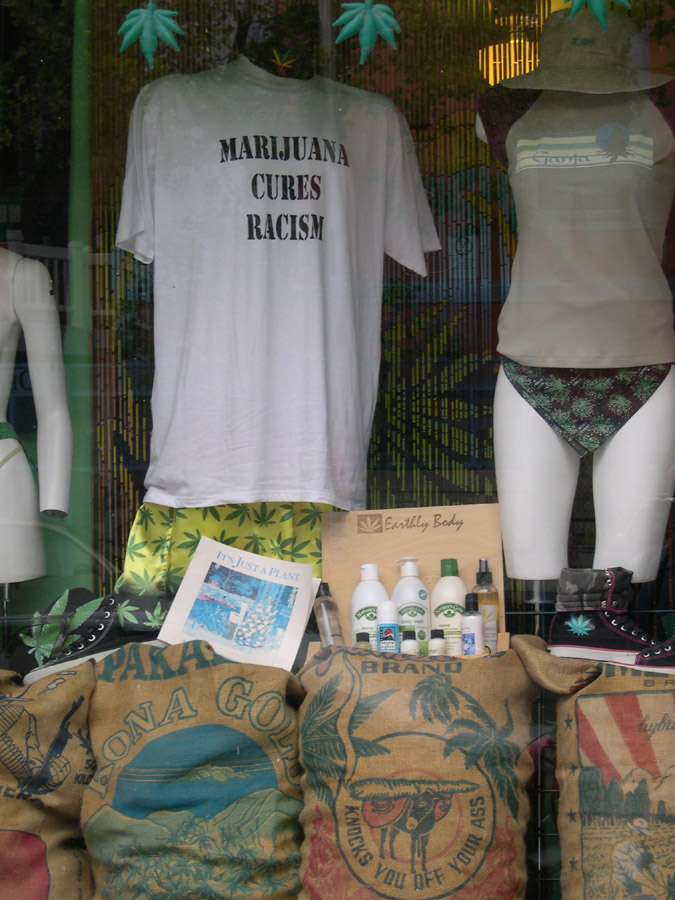 San Francisco t-shirt - Marijuana Cures Racism