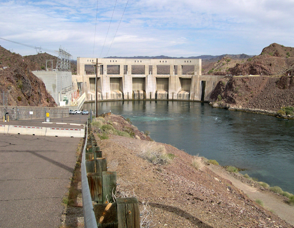Parker Dam, Colorado River, Arizona